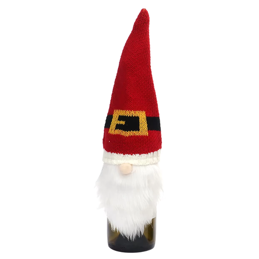 [FU-VNO] Funda Para Botella De Vino Decoración Navideña Santa
