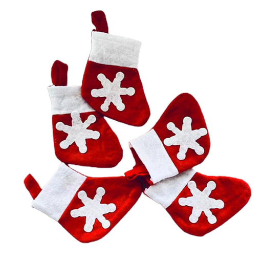 [MINI-BTA] 5 Mini Botas Navideñas Para Decorar Tu Árbol De Navidad