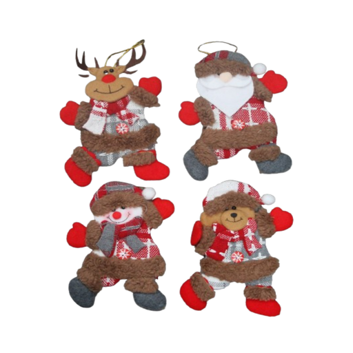 [ACOLDA4P] Adornos Colgantes Para Árbol De Navidad Kit 4 Pzas.