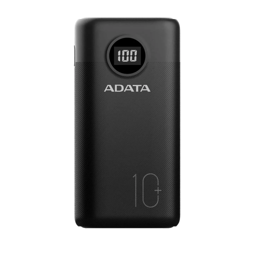 [AP10000QCD-DGT-CBK] Adata Power Bank Pt100 Bateria Portatil 10000ma Negro Drop