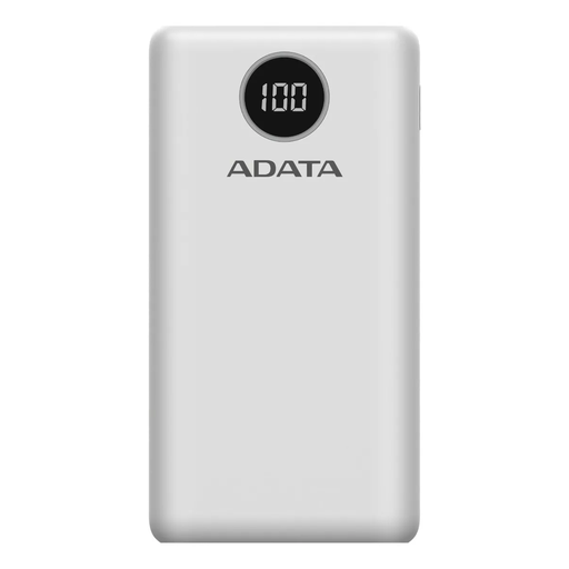 [AP20000QCD-DGT-CWH] Adata P20000qcd Power Bank 20000mah Blanco Drop
