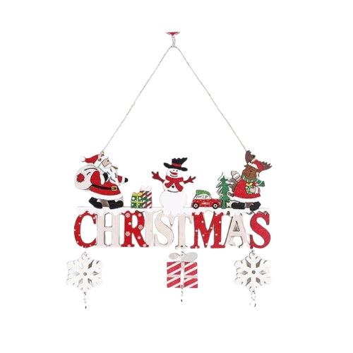[COLMCHR] Colgante De Madera Decoración Navideña Christmas