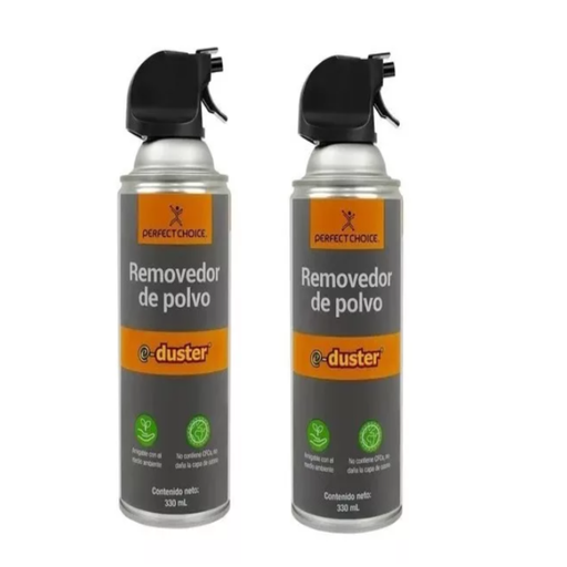 [PC-034100] Aire Comprimido 2 Piezas Ecologico C/uno 330ml Drop