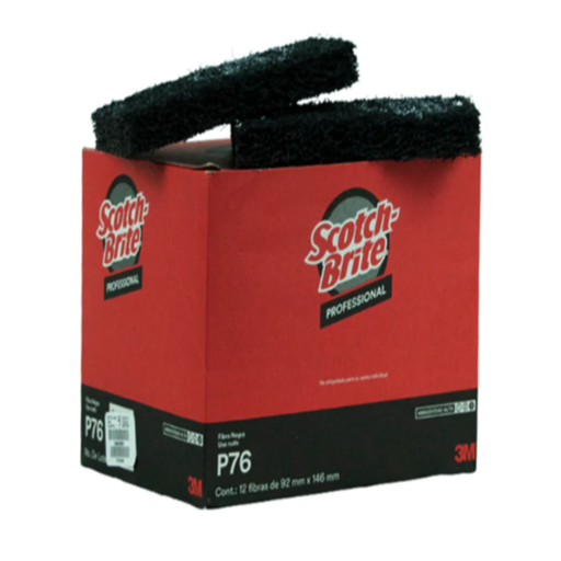 [FINEP-76] Fibra Negra P76 Scotch Brite 3M Drop