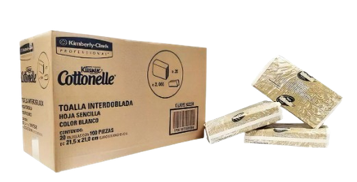 [TINK92230] Toalla Inter. Kleenex Cottonelle 20/100 92230 Drop