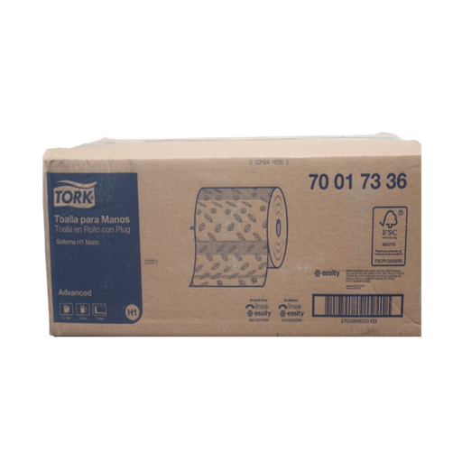 [TRP7001733] Toalla En Rollo Con Plug Tork Blanca HD 6/180 70017336 Drop