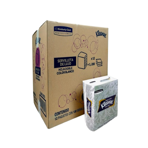 [SLUK91670] Servilleta De Lujo HD Kleenex 12/100  91670 Drop