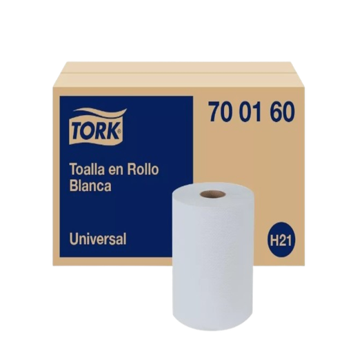 [700160] Toalla Rollo Tork Estándar Univ. HS 6/180 mts. 70016042 Drop