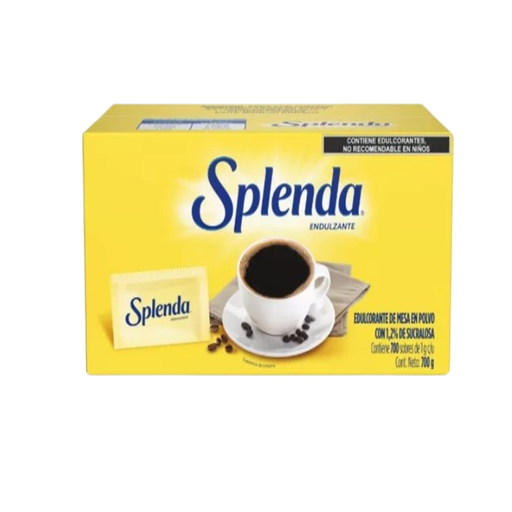 [ESPLE700] Endulzante Splenda 700 Sobres De 1 Gr. c/u Drop007