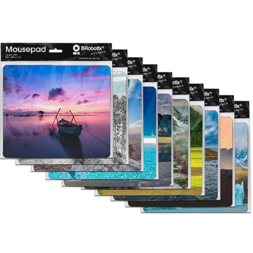 [136285] Mousepad 10 P/z Brobotix 136285 24 X 20cm Grosor 2mm Drop