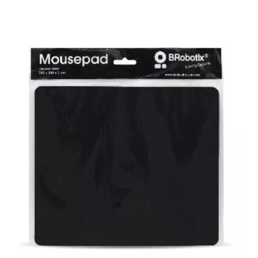 [497264] Mousepad Brobotix 497264 Ultra Delgado Negro Drop