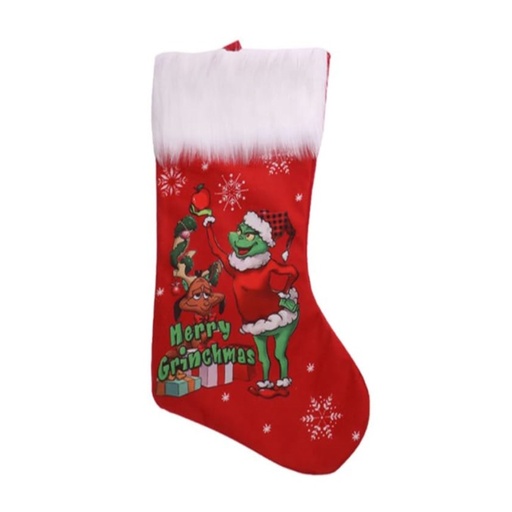 [BTA-GNCH2] Bota Navideña Del Grinch Para Fiestas De Navidad 2