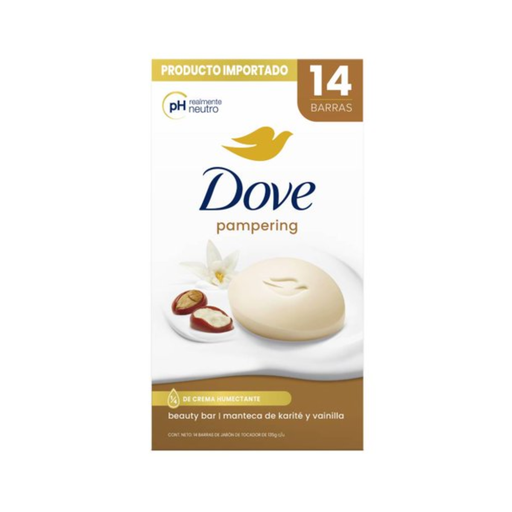 [981028353] Jabón Dove Manteca de Karité y Vainilla 14 pz de 135 g Drop002