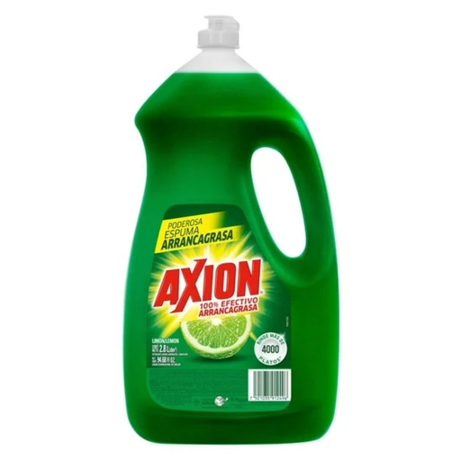 [000034289] Jabón Líquido Axion Arrancagrasa Limón 2.8 l Drop002