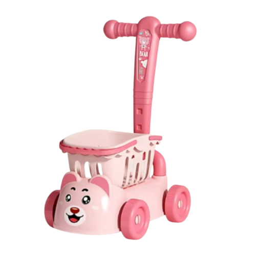 Carrito De Compras De Supermercado Con Accesorios De Cocina