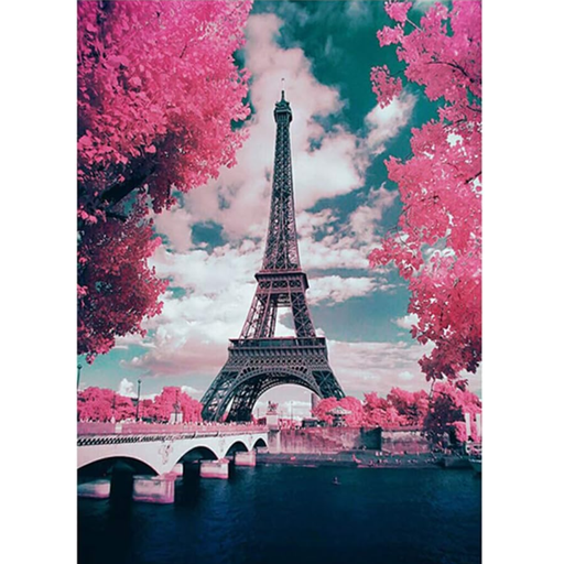 [R013] Pintura De Diamantes Para El Hogar Cuadro De Paris