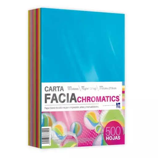 [938] Papel Carta Chromatic Pq500 Drop 009