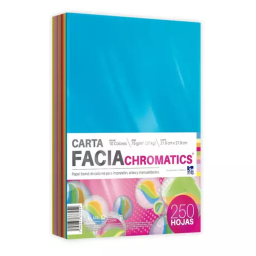 [936] Papel Bright Carta Chromatic Pq250 Drop 009