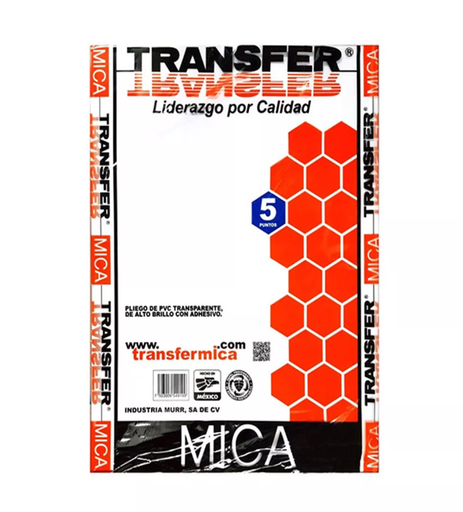 [3771] Mica Contac Transfer/5 Puntos/66x50Cm/Pqte C/10 Hojas Drop 009