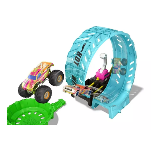 [981028874] Pista Mattel Hot Wheels Monster Trucks Escorpión Dropp002