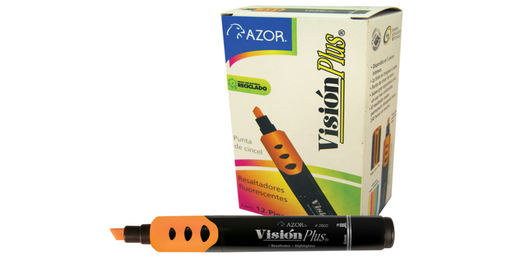 [541] Resaltador Vision Plus Naranja