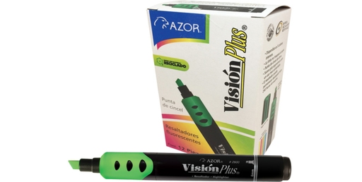 [543] Resaltador Vision Plus verde