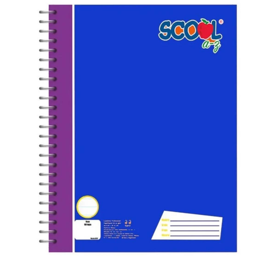 [12908] Cuaderno Profesional/ raya/ Espiral Sencillo/ C/100 Hojas/Drop 009