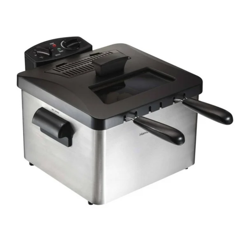 [000129066] Freidora Hamilton Beach Acero Inoxidable 2.8 L. Drop002