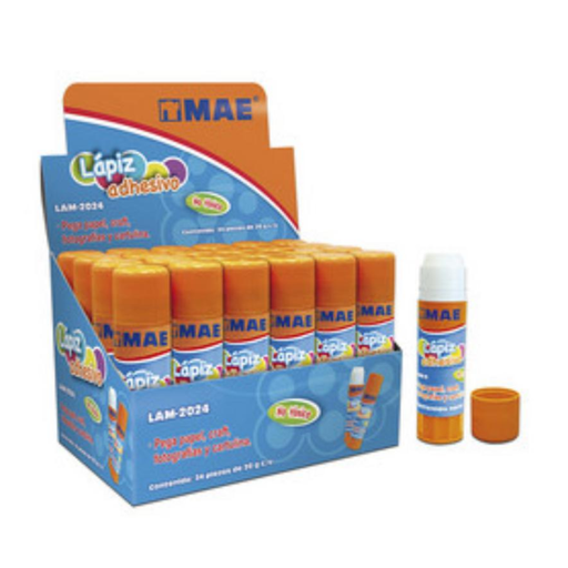 [26067] Lápiz Adhesivo/20gms/Caja 24 Pzas Drop 009