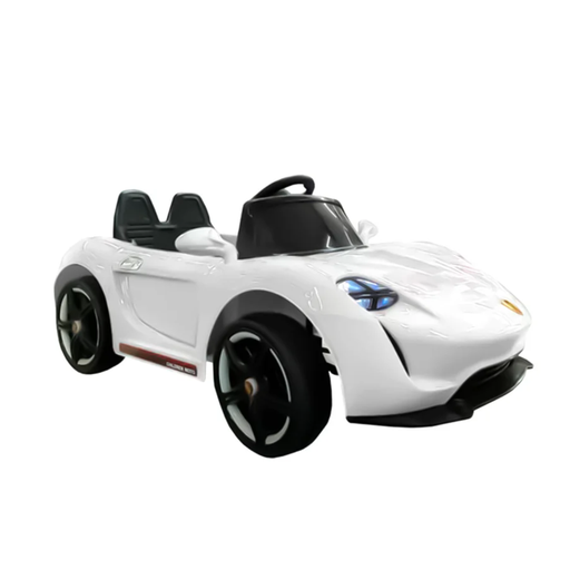 [PGT20] Carrito Eléctrico Para Niños, Deportivo PGT20 Blanco Drop001