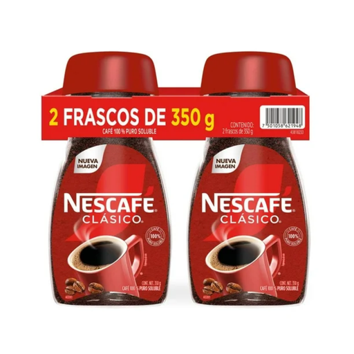 [000113369] Café Soluble Nescafé Clásico 350 g c/u Drop002