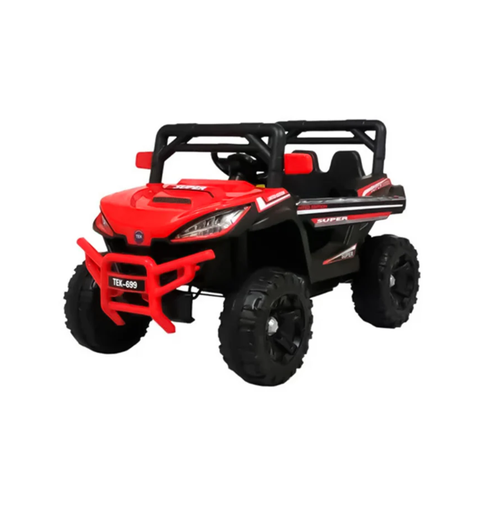 [CETR1] Coche Eléctrico Todoterreno Para Niños, Rojo Drop001