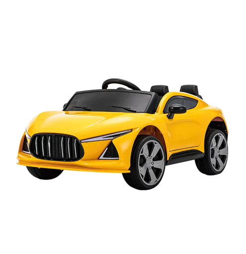[CDP1] Carrito Eléctrico Deportivo Amarillo Para Niños Drop001