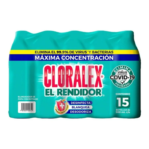[000384703] Blanqueador Líquido Cloralex 15 pzas Drop002