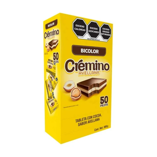[000343171] Cremino Nutresa Bicolore 50 Pzas Drop002