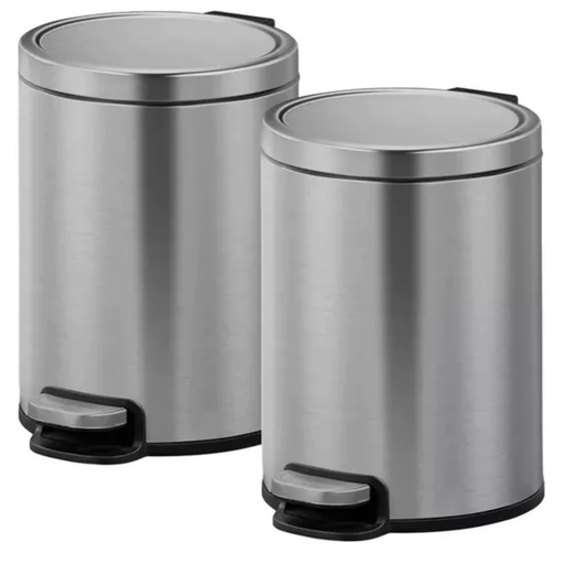[981018600] Bote de Basura Eko de Pedal 2 pzas de 12 L c/u Drop 002