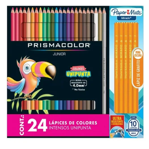 [980038971] Set Lápices de Colores Prismacolor 24 pzas/Lápices de Grafito Mirado10 pzas Drop 002