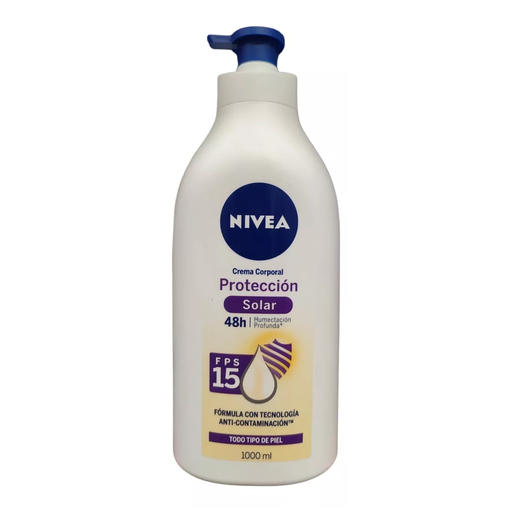 [981004834] Crema Nivea Protección Solar con Vit. E FPS15 1lt Drop 002