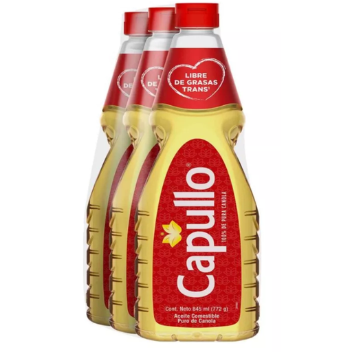 [184826] Aceite de Canola 3 pzas de 845 ml c/u Drop 002