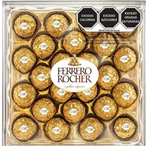 [791018] Chocolate Ferrero Rocher Relleno de Avellana 24 pza Drop 002