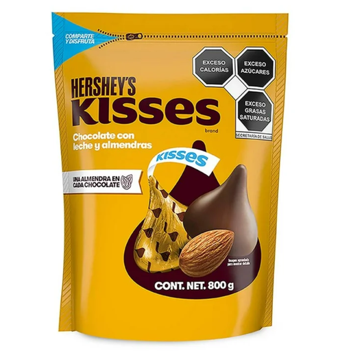 [1024504897] Chocolate Hershey's Kisses con Almendras 800 g Drop 002