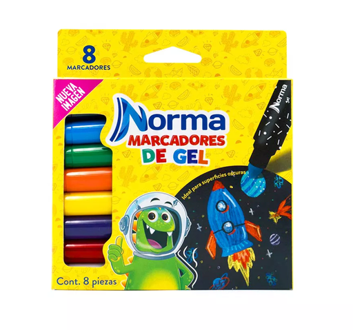[13033] Plumones Grafigel Norma 8 Pzas Drop 009