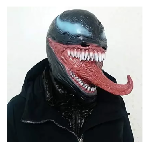 [VENM] Máscara Venom Halloween Latex Superheroe Cosplay