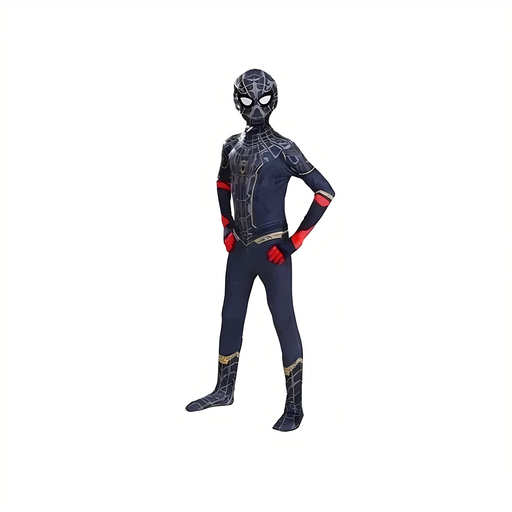 [SMAD] Disfraz De Spiderman Dorado No Way Home Lycra!
