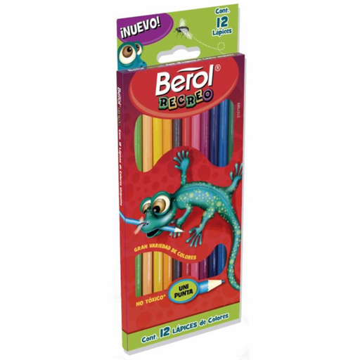 [139364] Lápices de Colores Berol Recreo Redondos C/12 Drop013