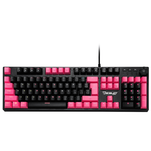 [868818] Teclado Gamer Ocelot Rosa Ilum Drop012