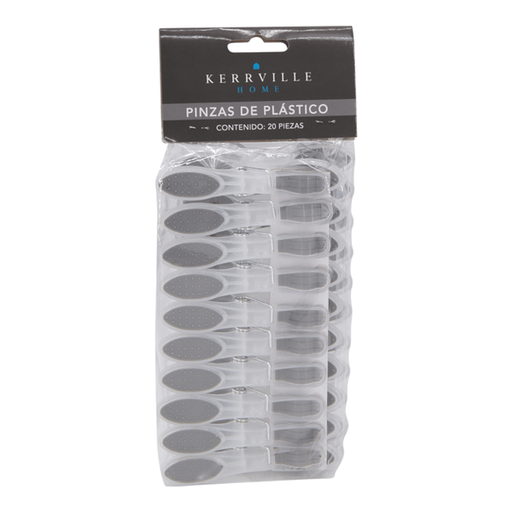 [943530] Pinzas Plástico 20 Piezas Drop012