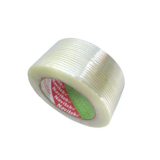 [24066] Cinta Flejadora Polipropil Fibra vidrio 48mm X 50m Drop009