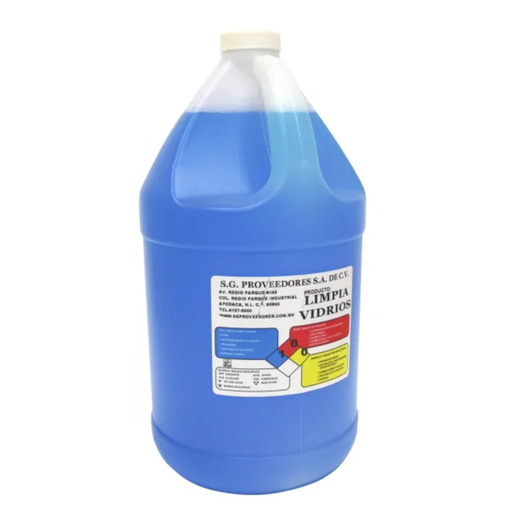 [20750] Galón De Liquido Limpiavidrios 4 Litros Drop007