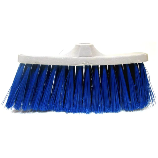 [80141] Cepillo Azul Para Escoba De Plástico Sin Bastón Drop007